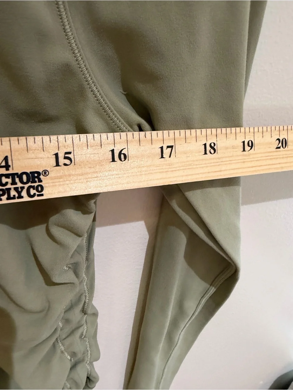 lululemon All It Takes Long Sleeve Top - Rosemary Green-cinched-medium